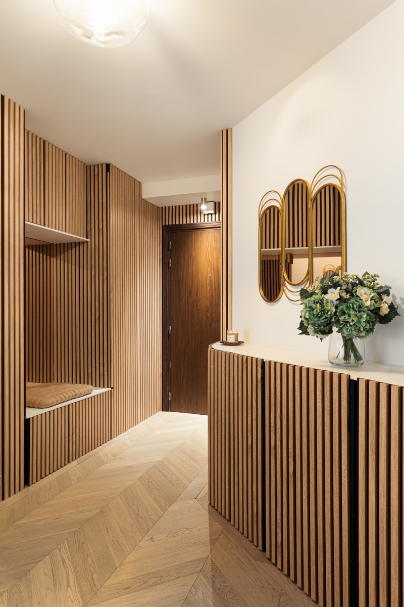 Studio rénové et optimisé par Ovrance à Paris